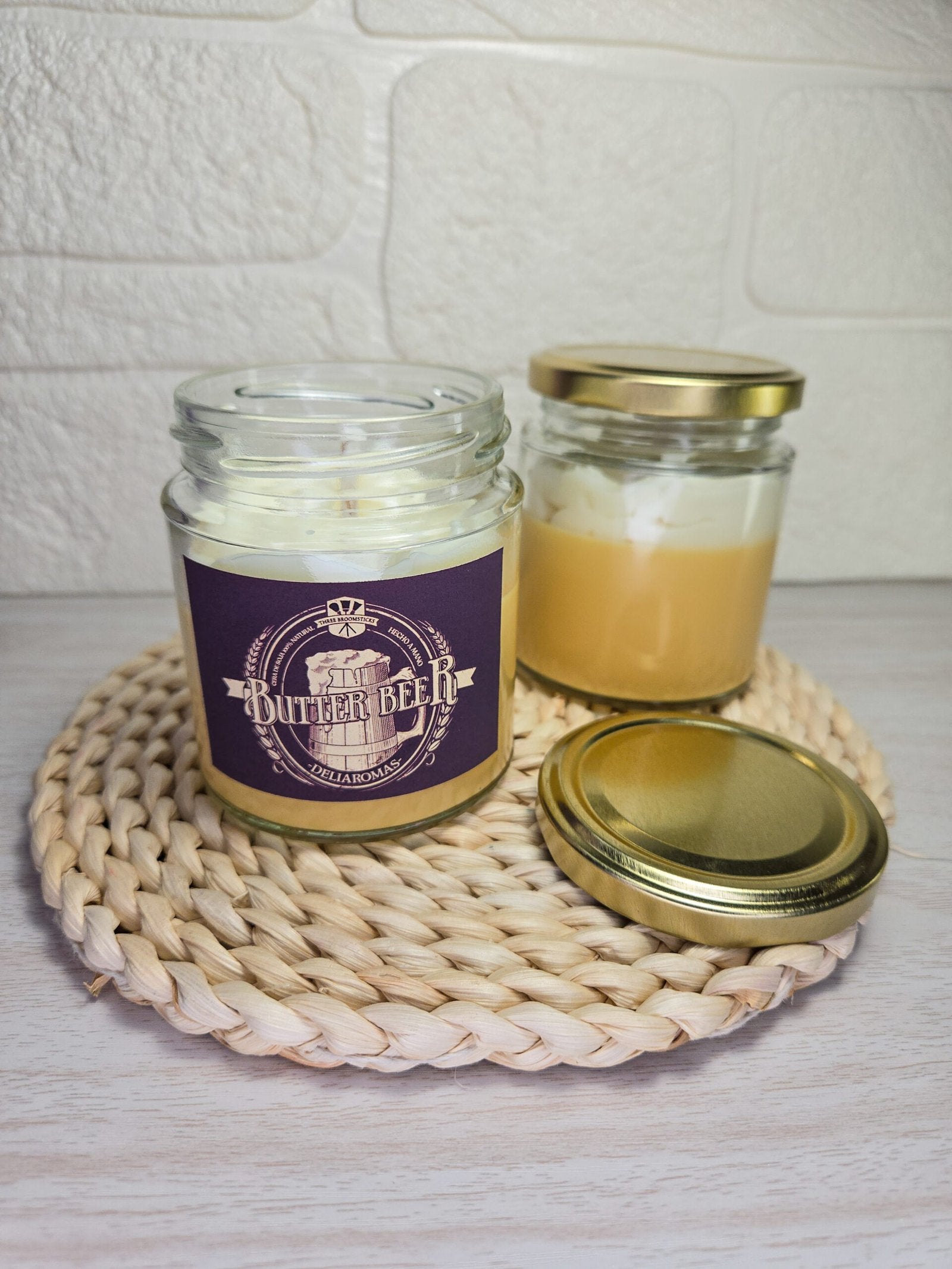Vela aromática de Butterbeer
