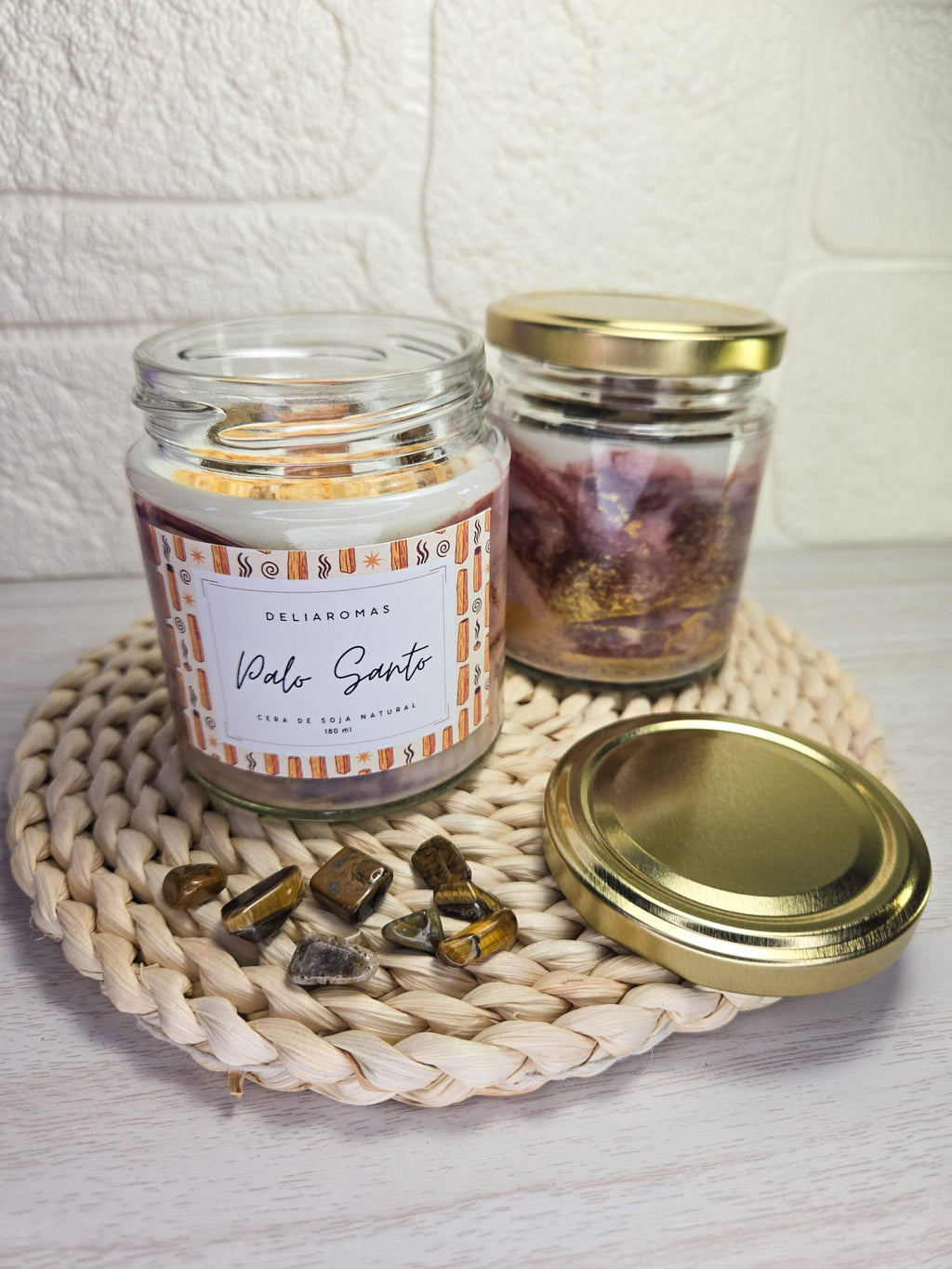 Vela aromática de Palo Santo