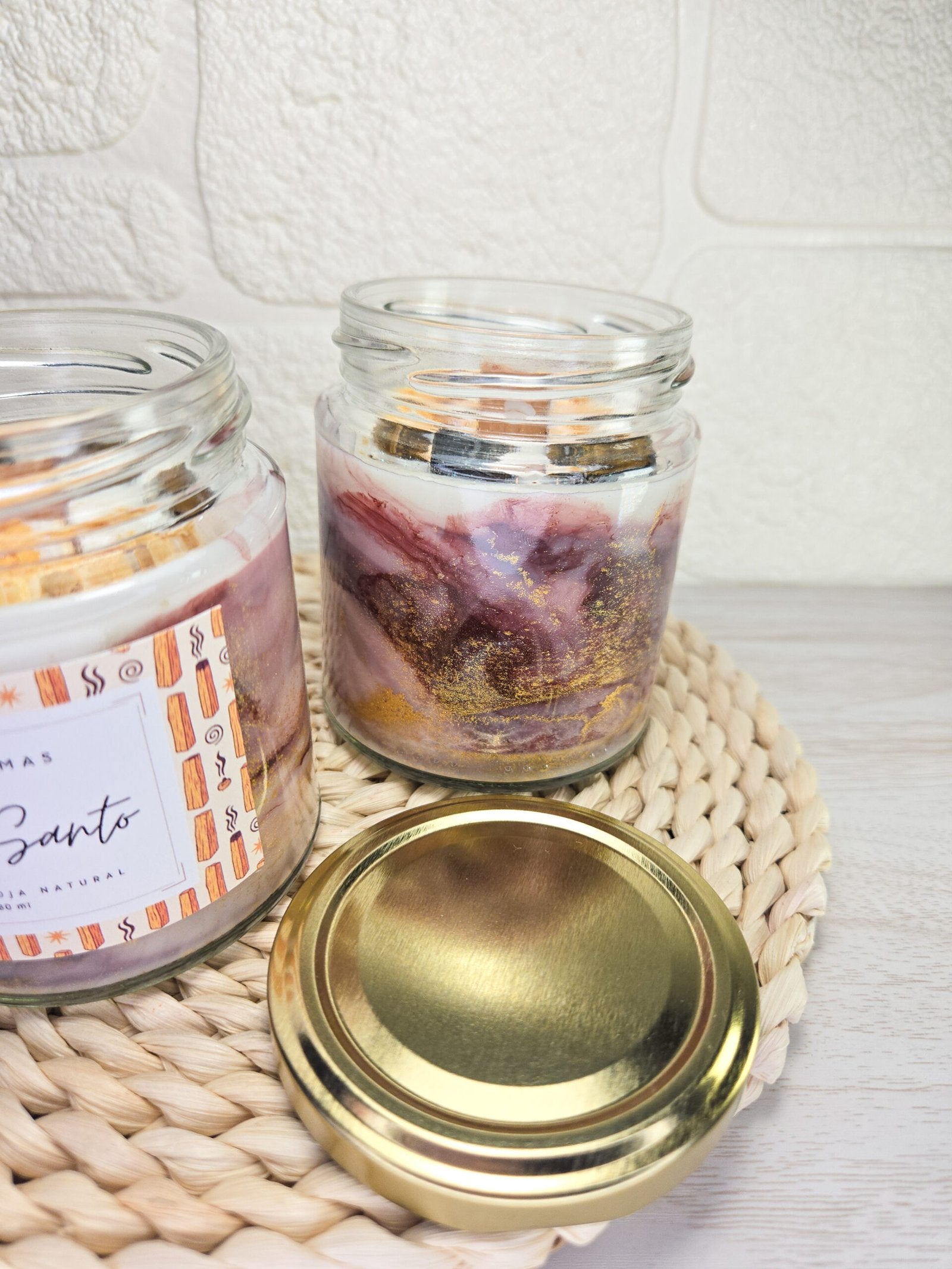 Vela aromática de Palo Santo