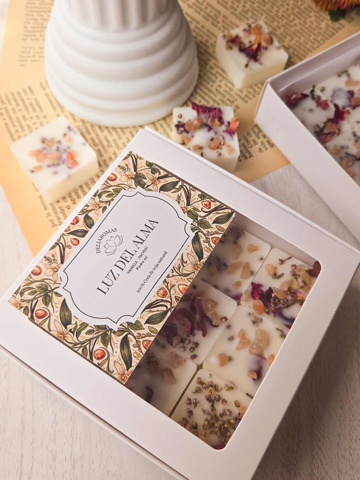 Wax melts Luz del alma