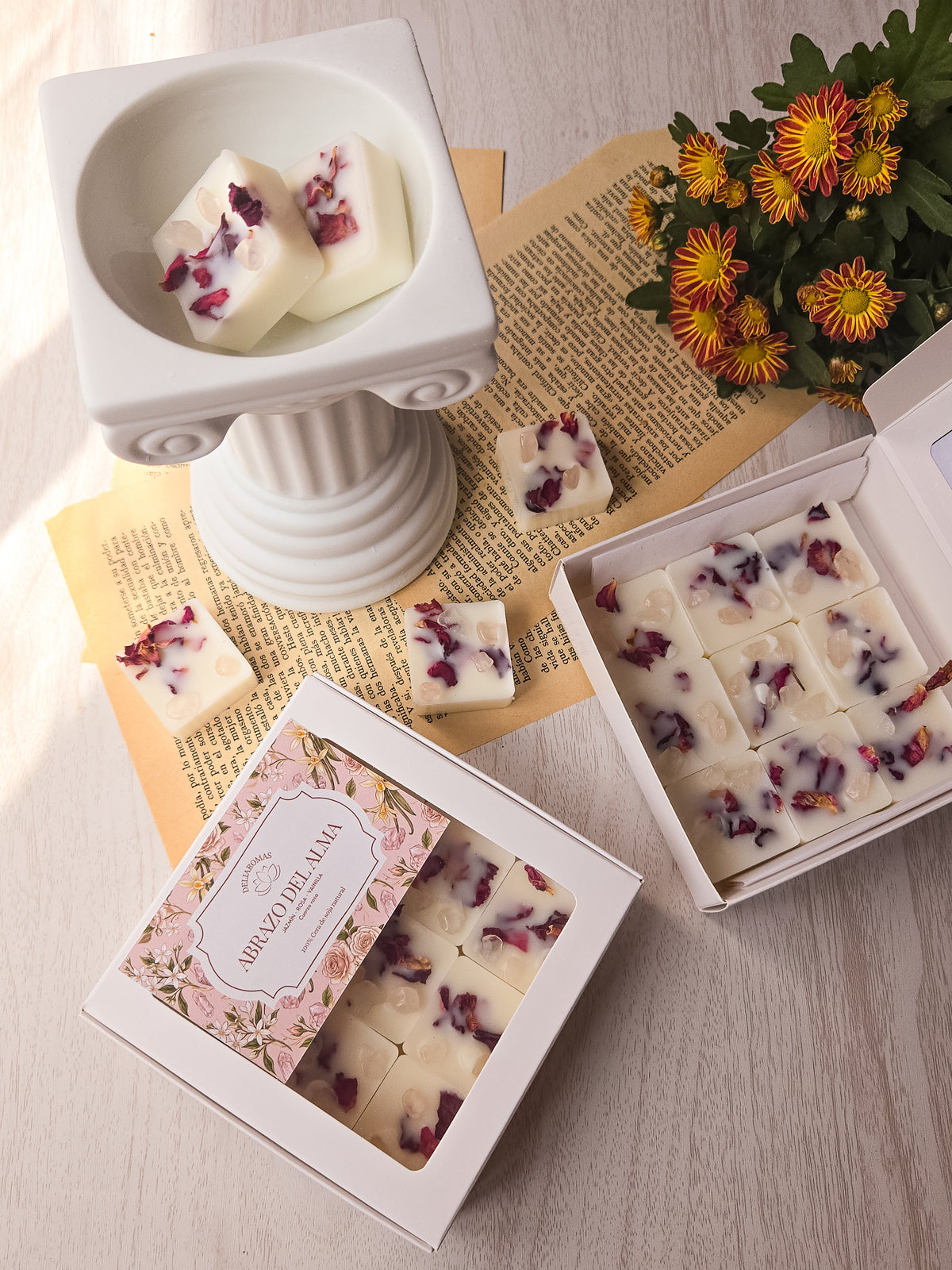 Wax melts Abrazo del alma