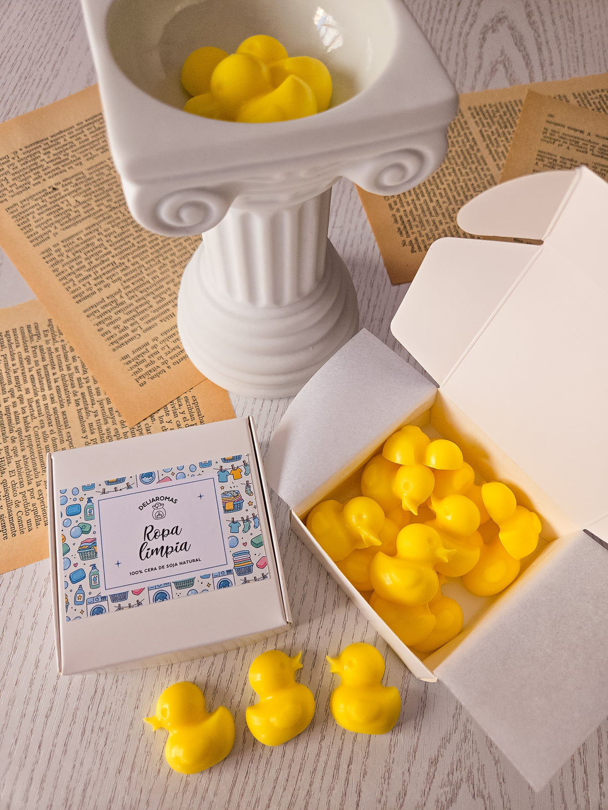 Wax melt de Ropa limpia
