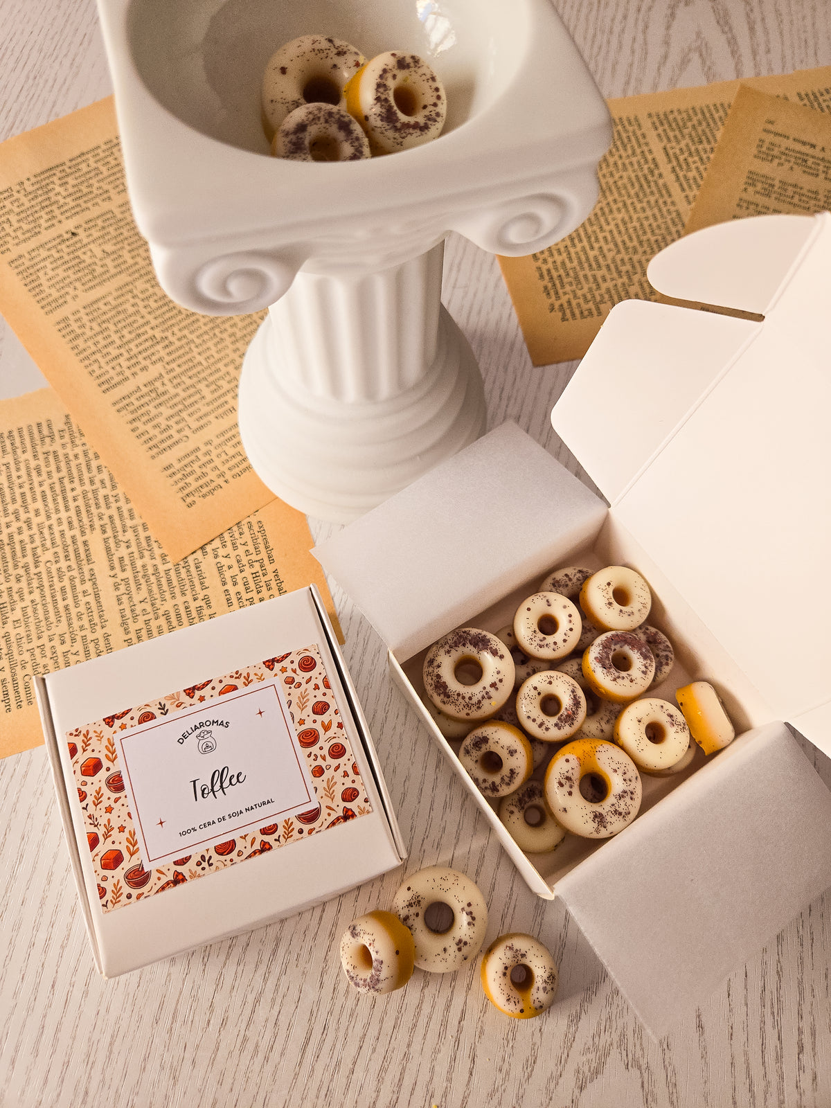 Wax melt de Toffee