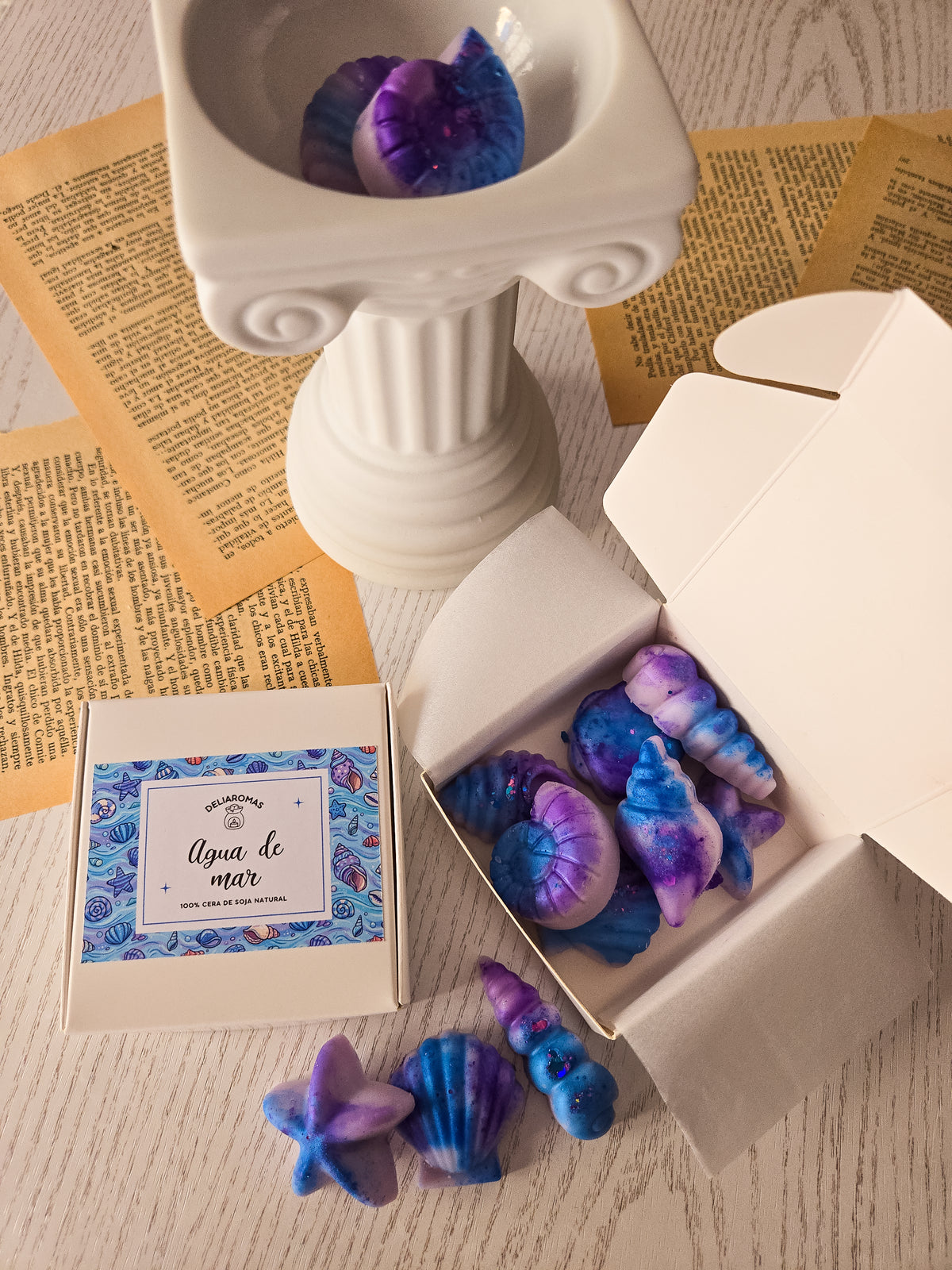 Wax melt de Agua de mar