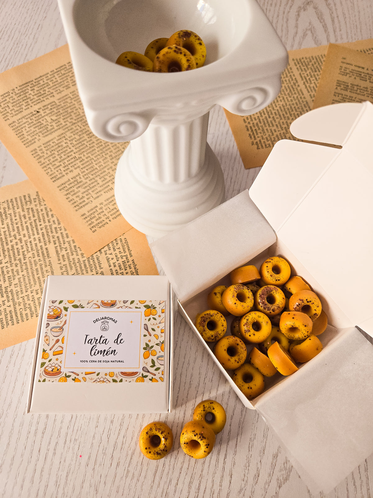 Wax melt de Tarta de limón