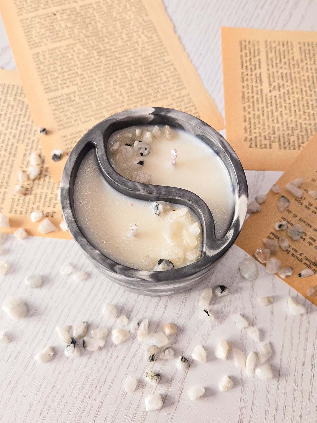 Vela aromática Ying Yang