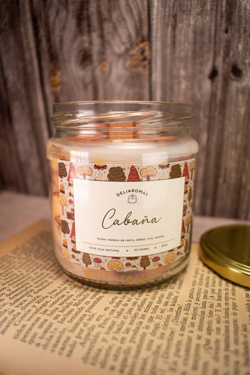 Vela aromática de Cabaña