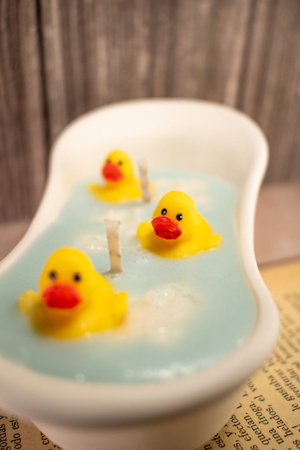 Vela aromática Bañerita de patitos
