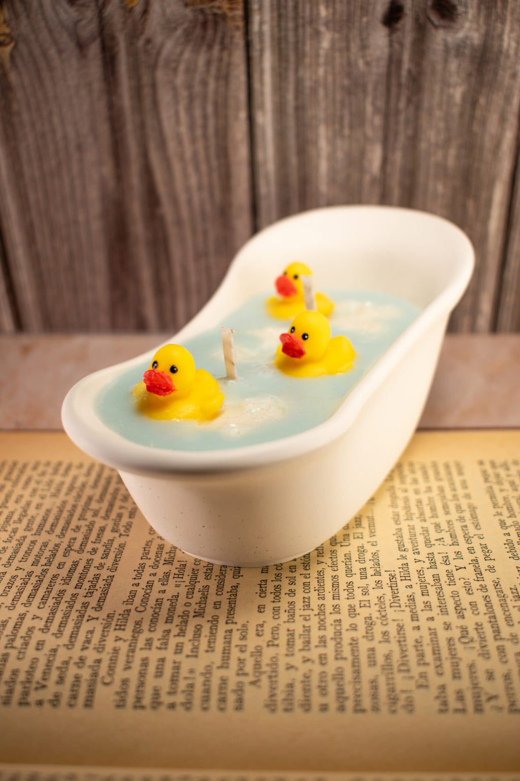 Vela aromática Bañerita de patitos