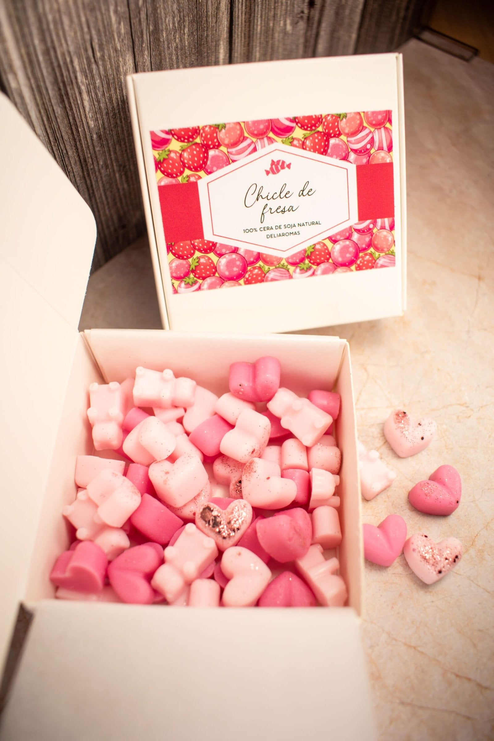 Wax melt de Chicle de fresa