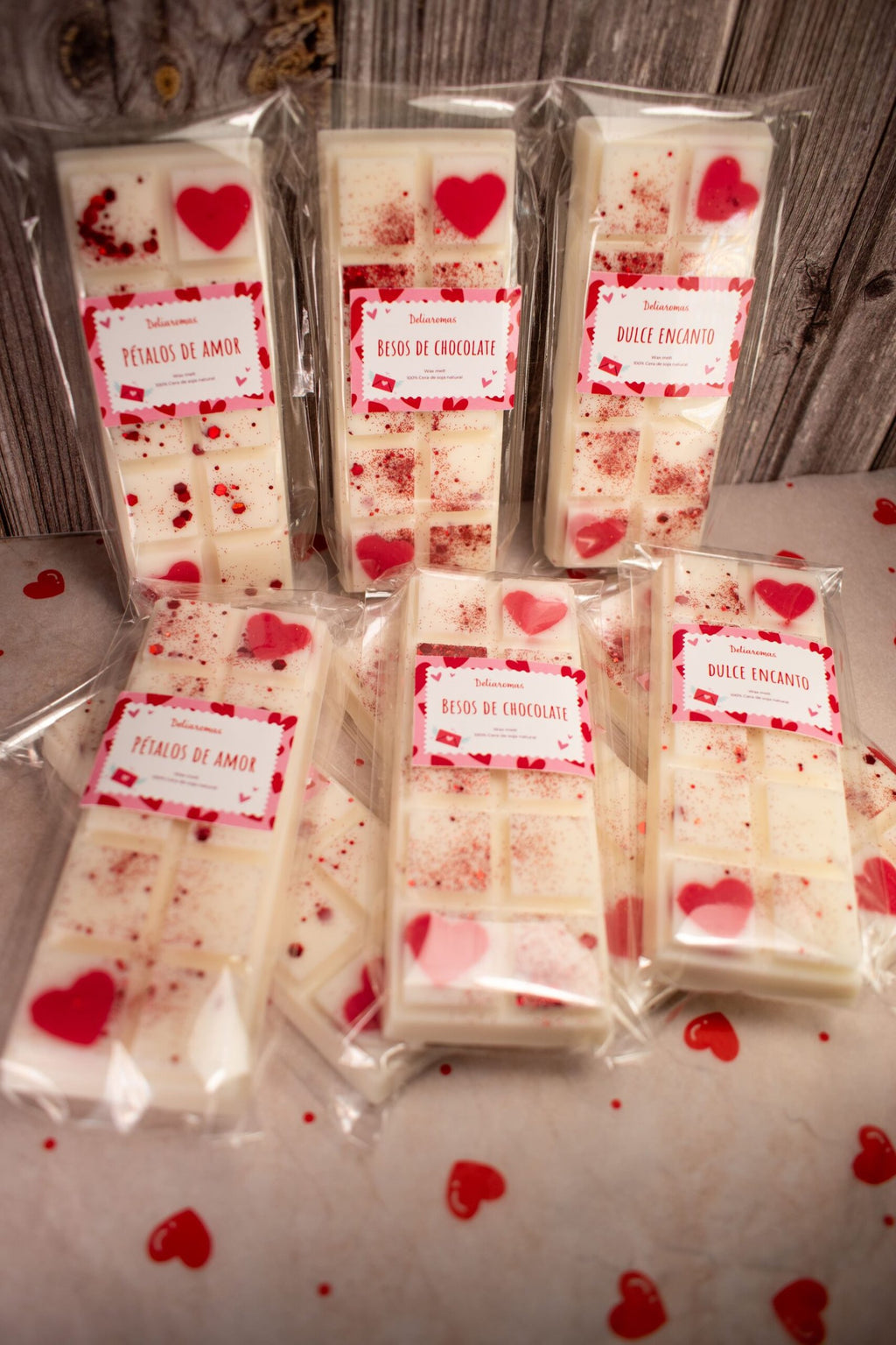 Wax melts Tabletas Especial San Valentín