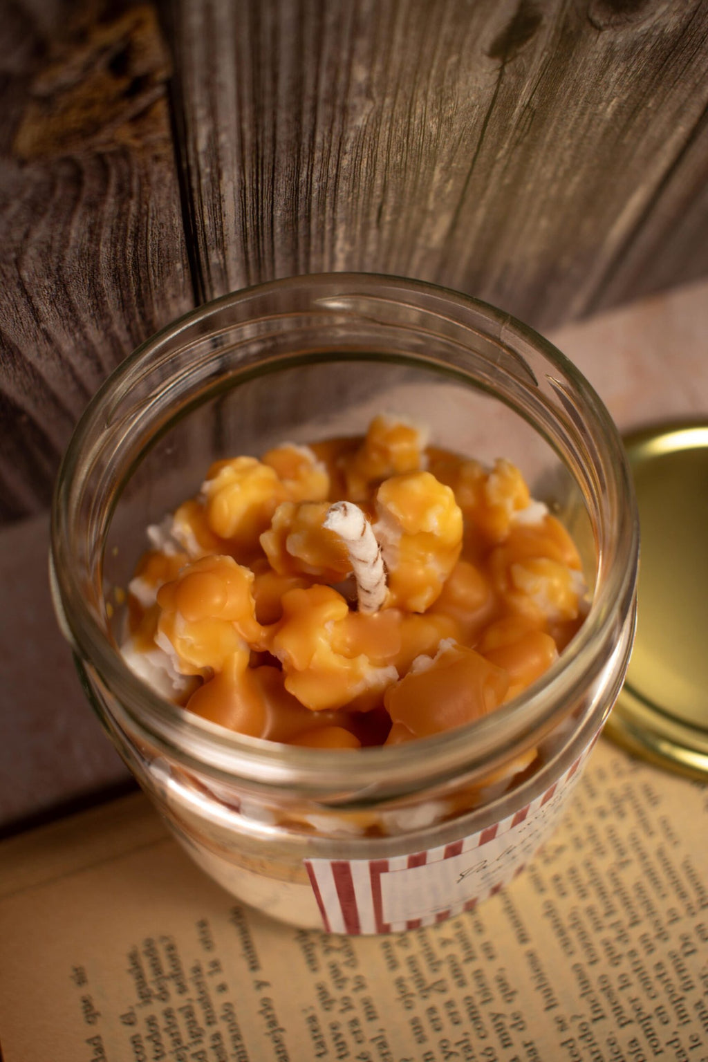 Vela aromática de Palomitas de caramelo