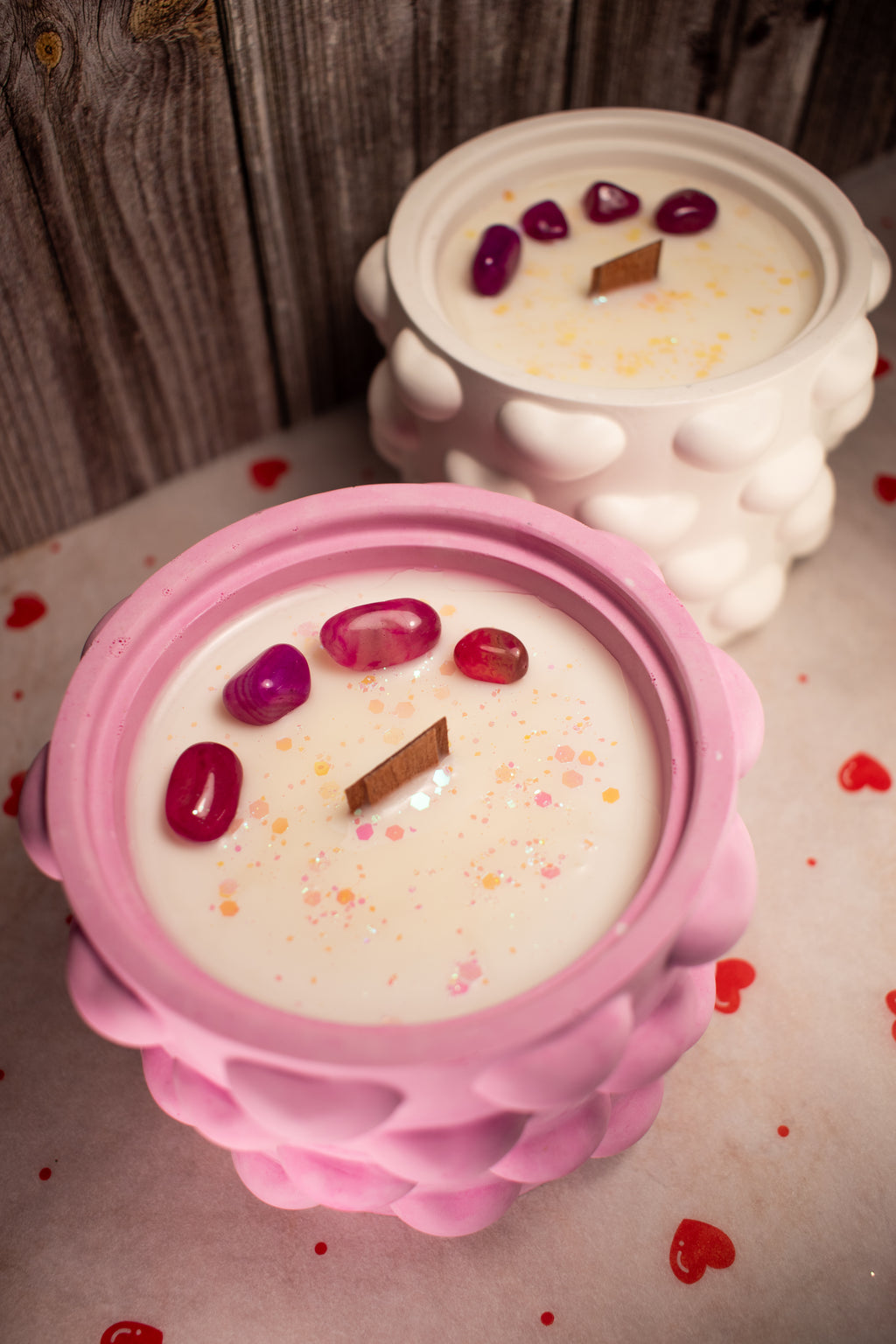 Vela aromática Corazones