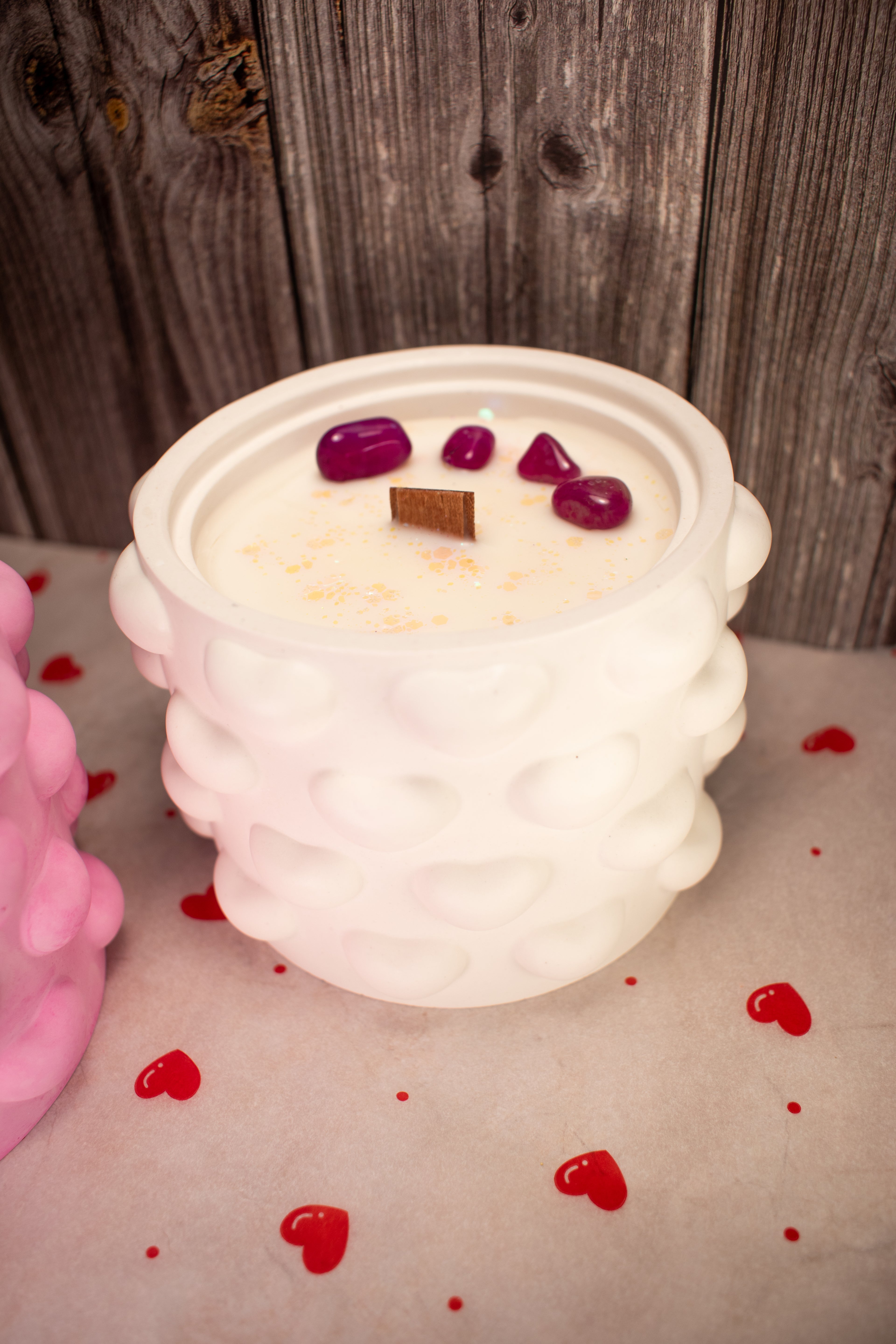 Vela aromática Corazones