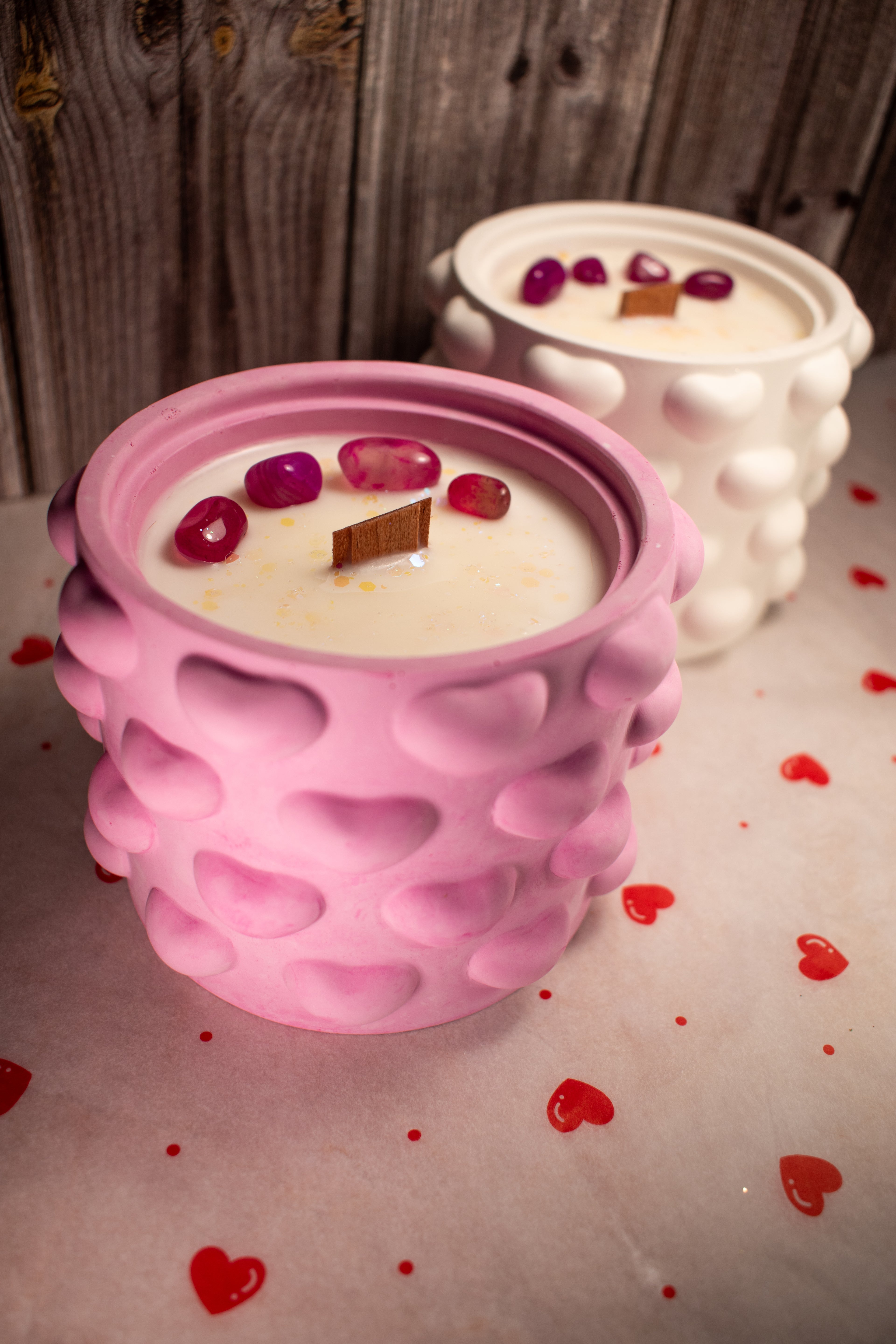 Vela aromática Corazones
