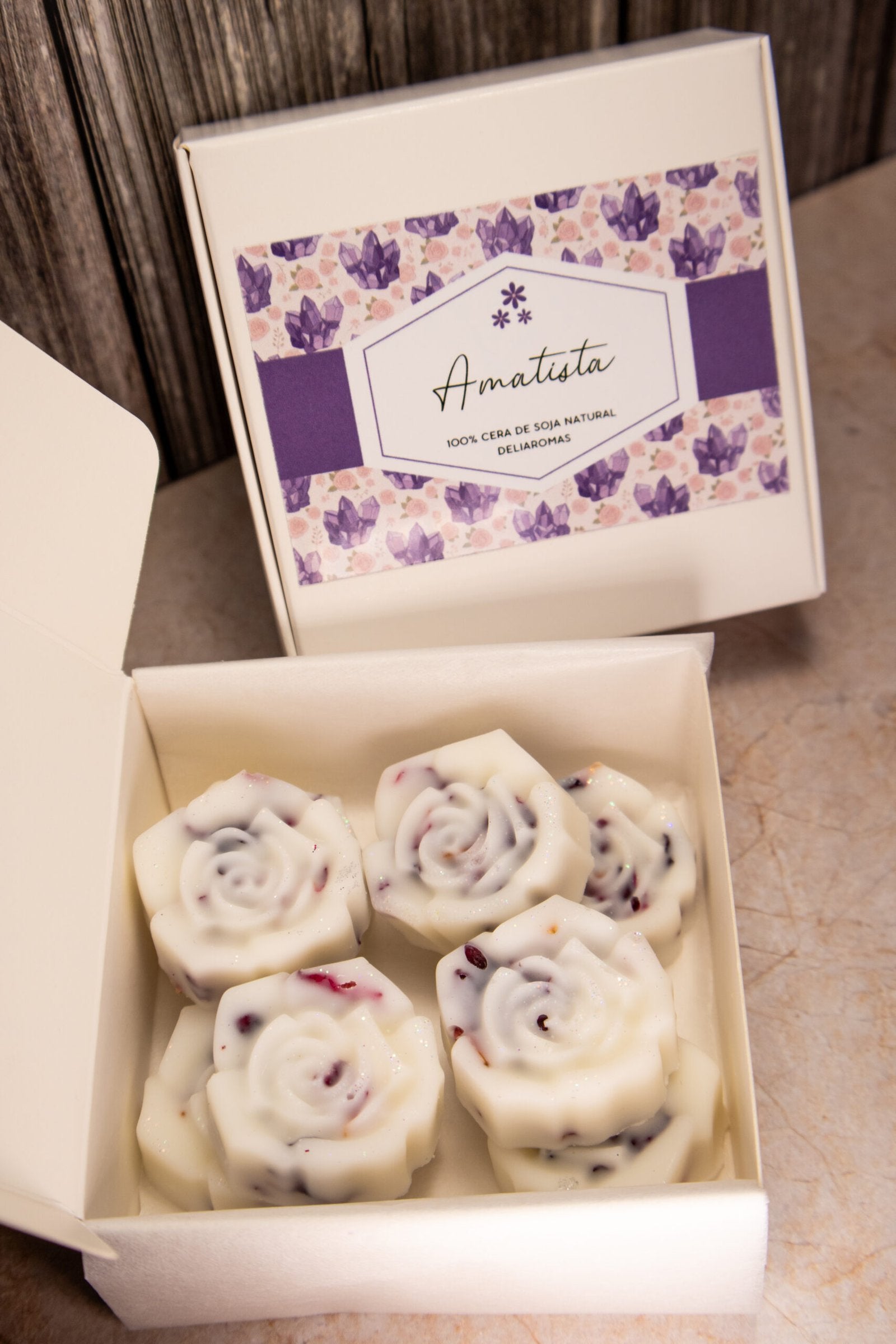 Wax melt de Amatista