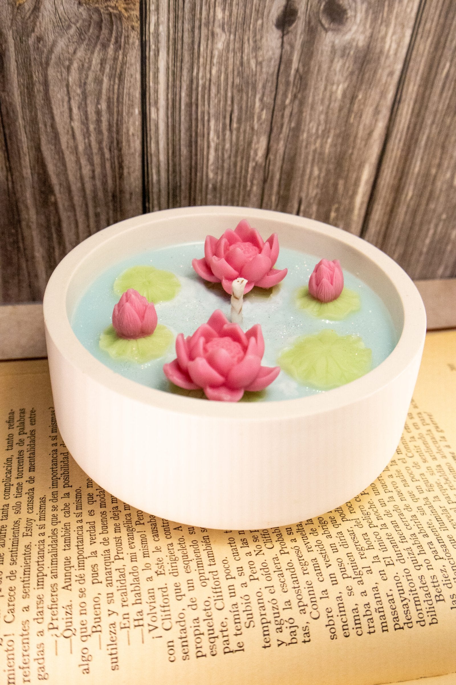 Vela aromática Jardín de loto