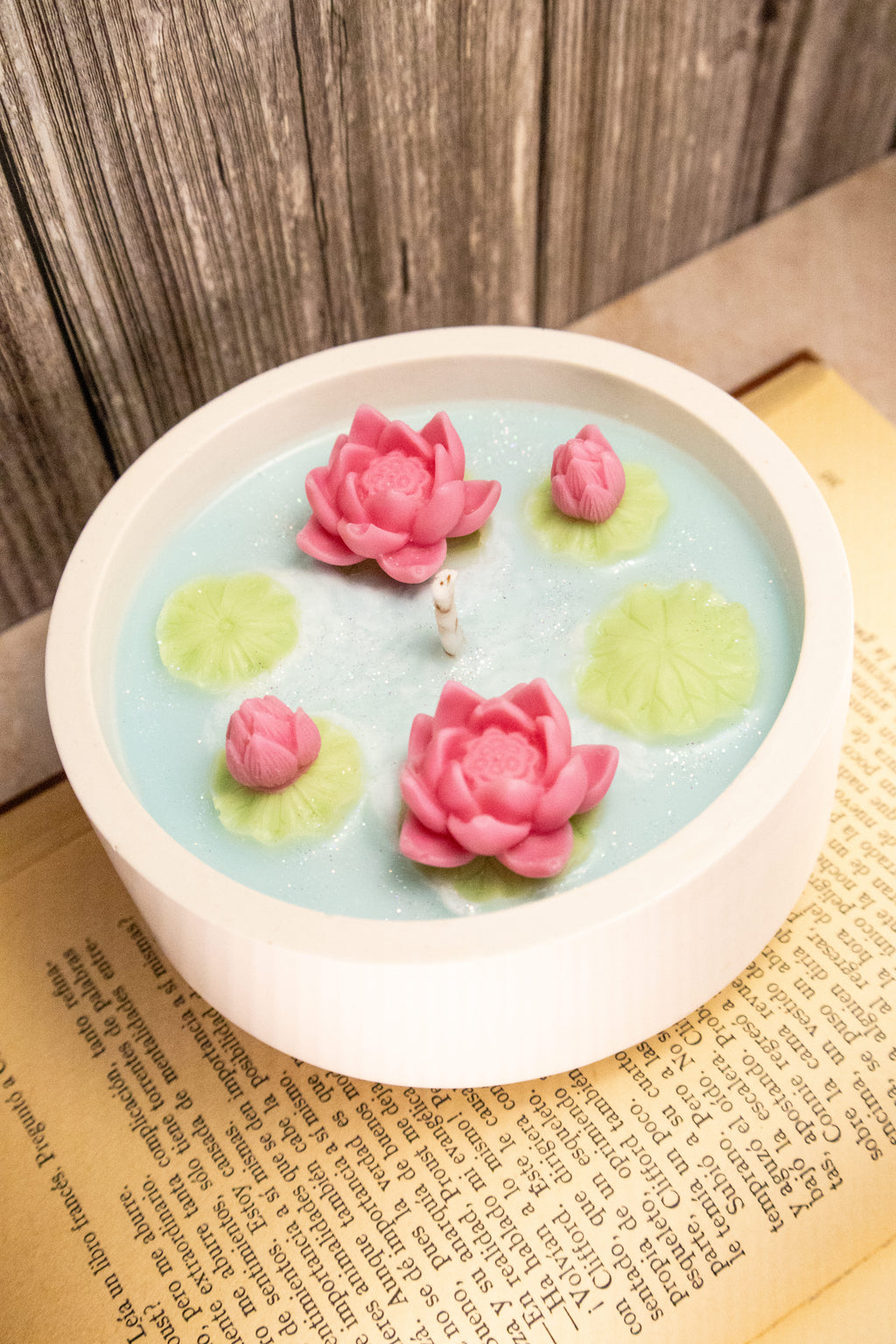 Vela aromática Jardín de loto