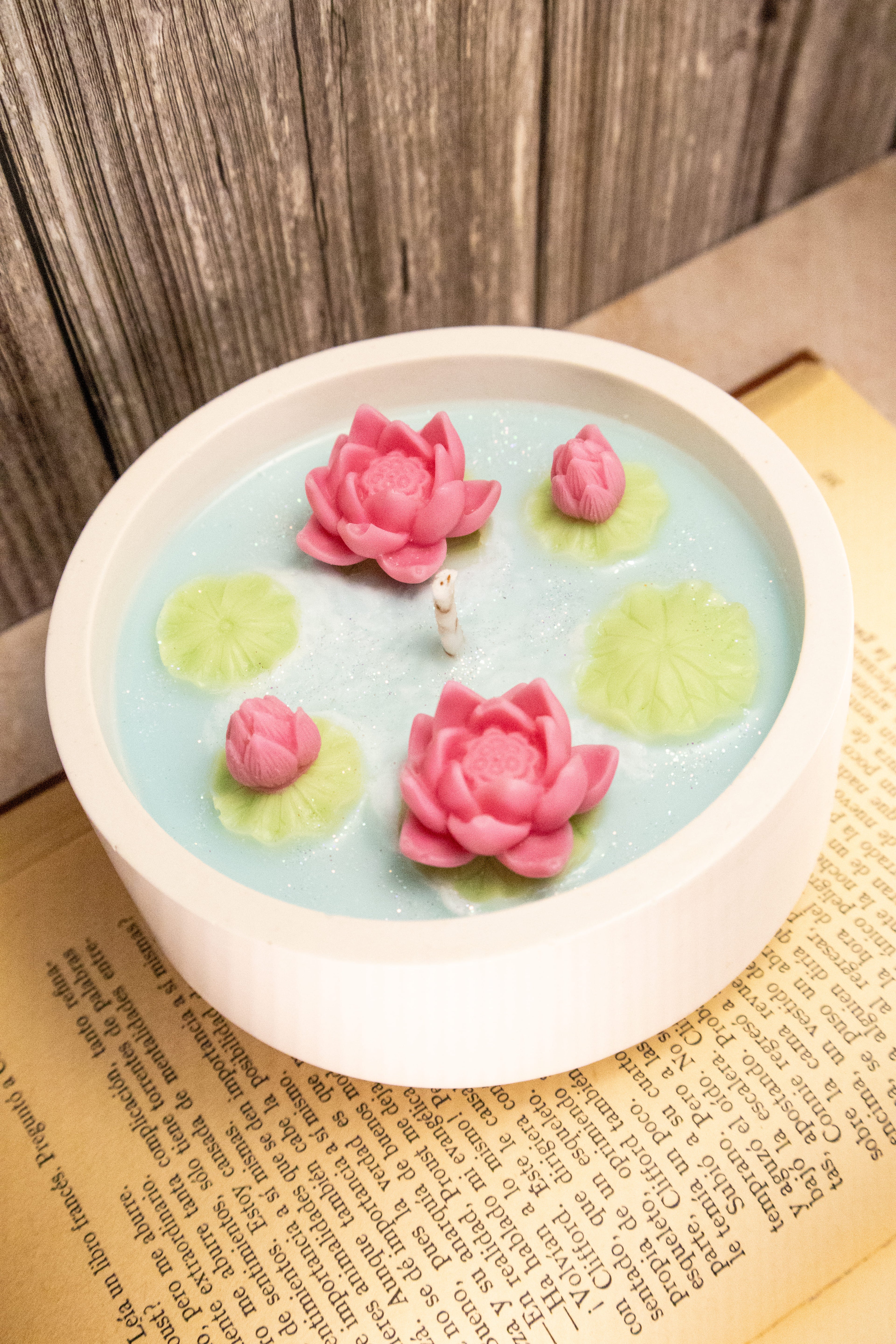 Vela aromática Jardín de loto