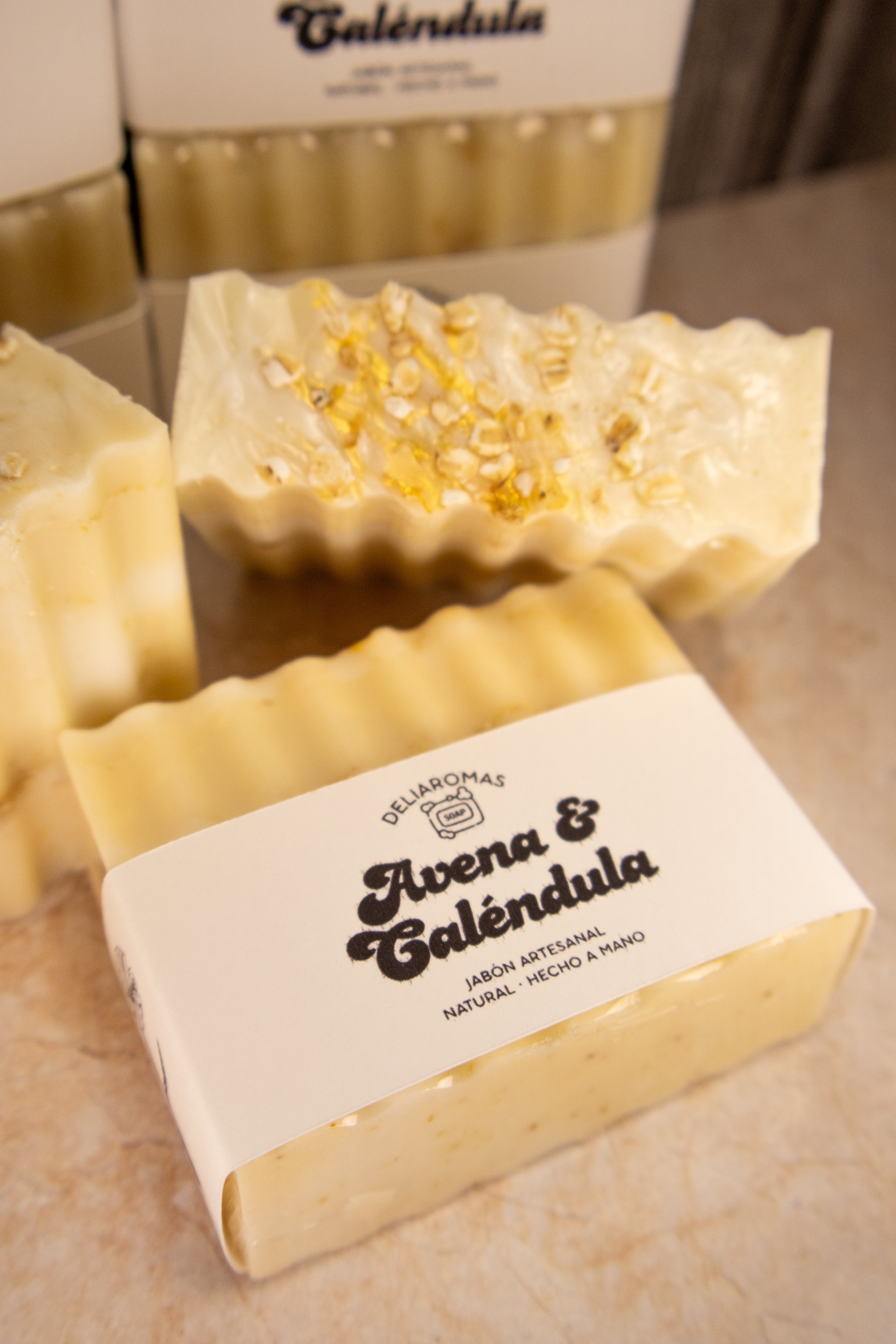 Jabón de Avena y Caléndula