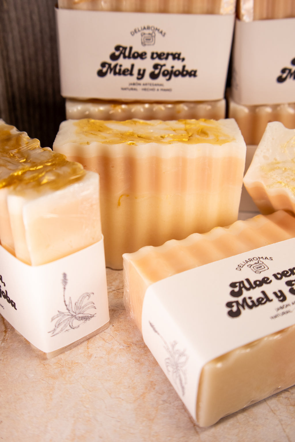 Jabón de Aloe vera, Miel y Jojoba