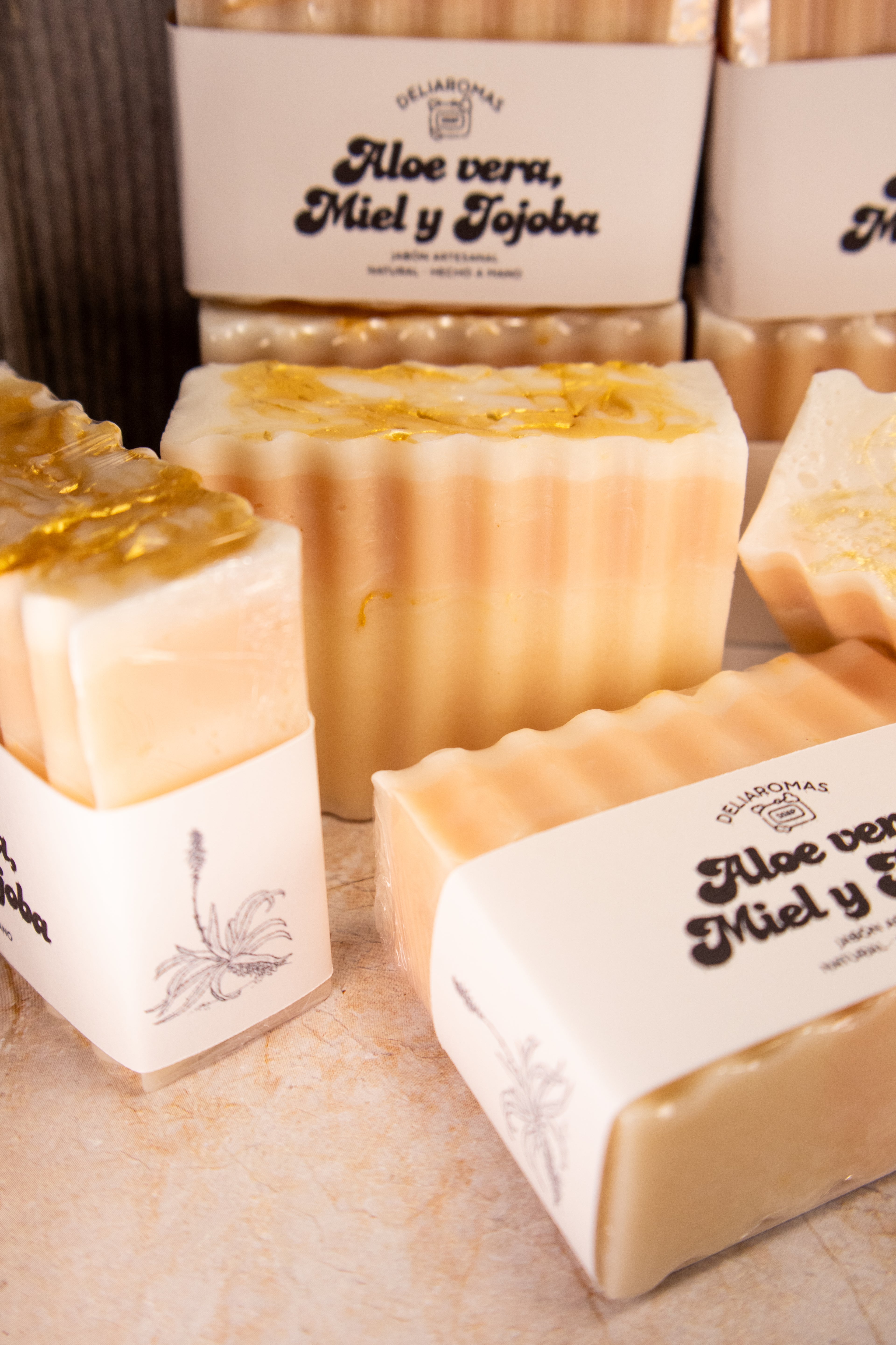Jabón de Aloe vera, Miel y Jojoba