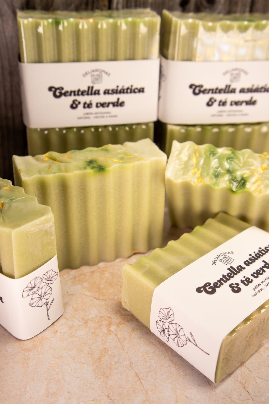 Jabón de Centella asiática y Té verde