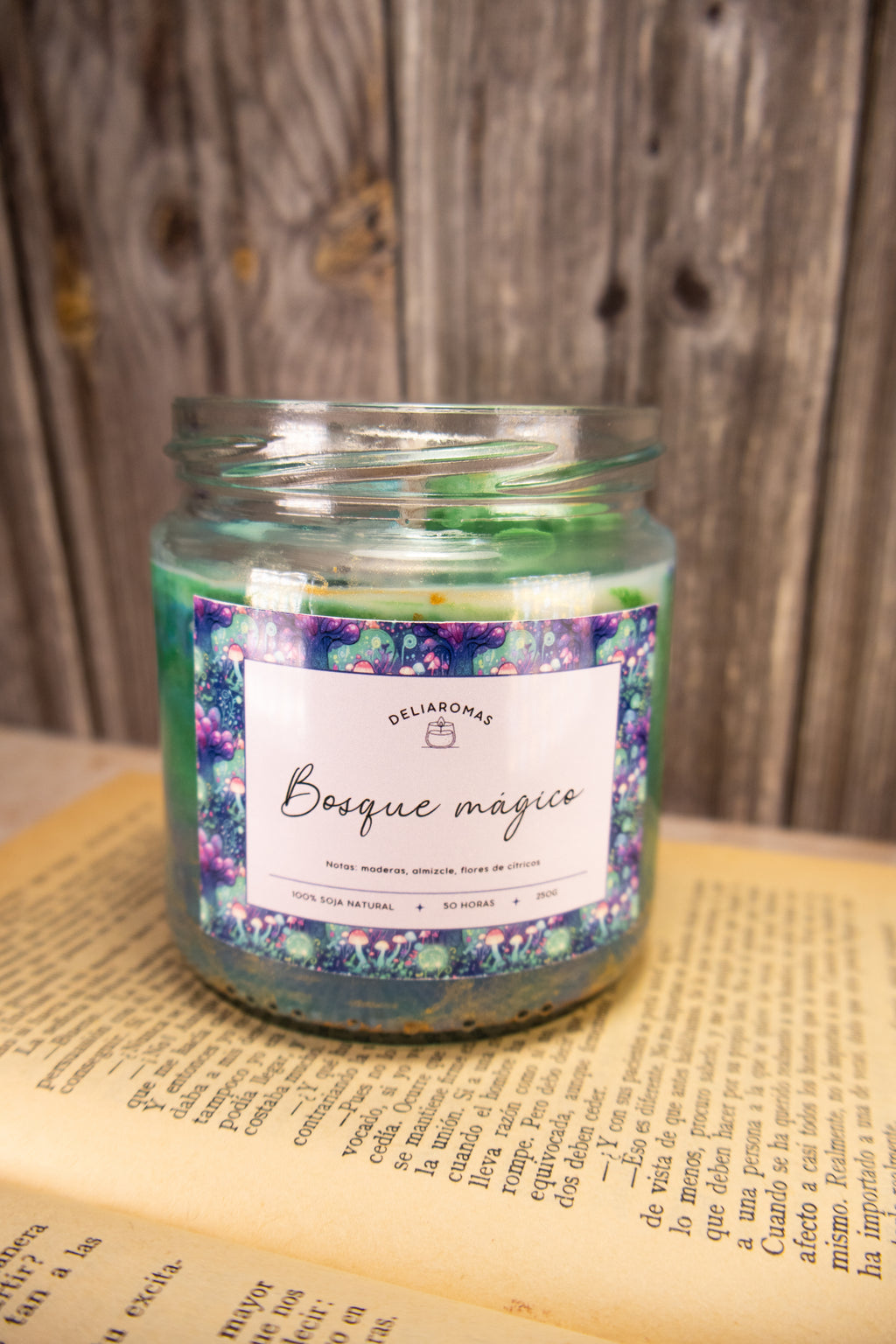 Vela aromática de Bosque mágico