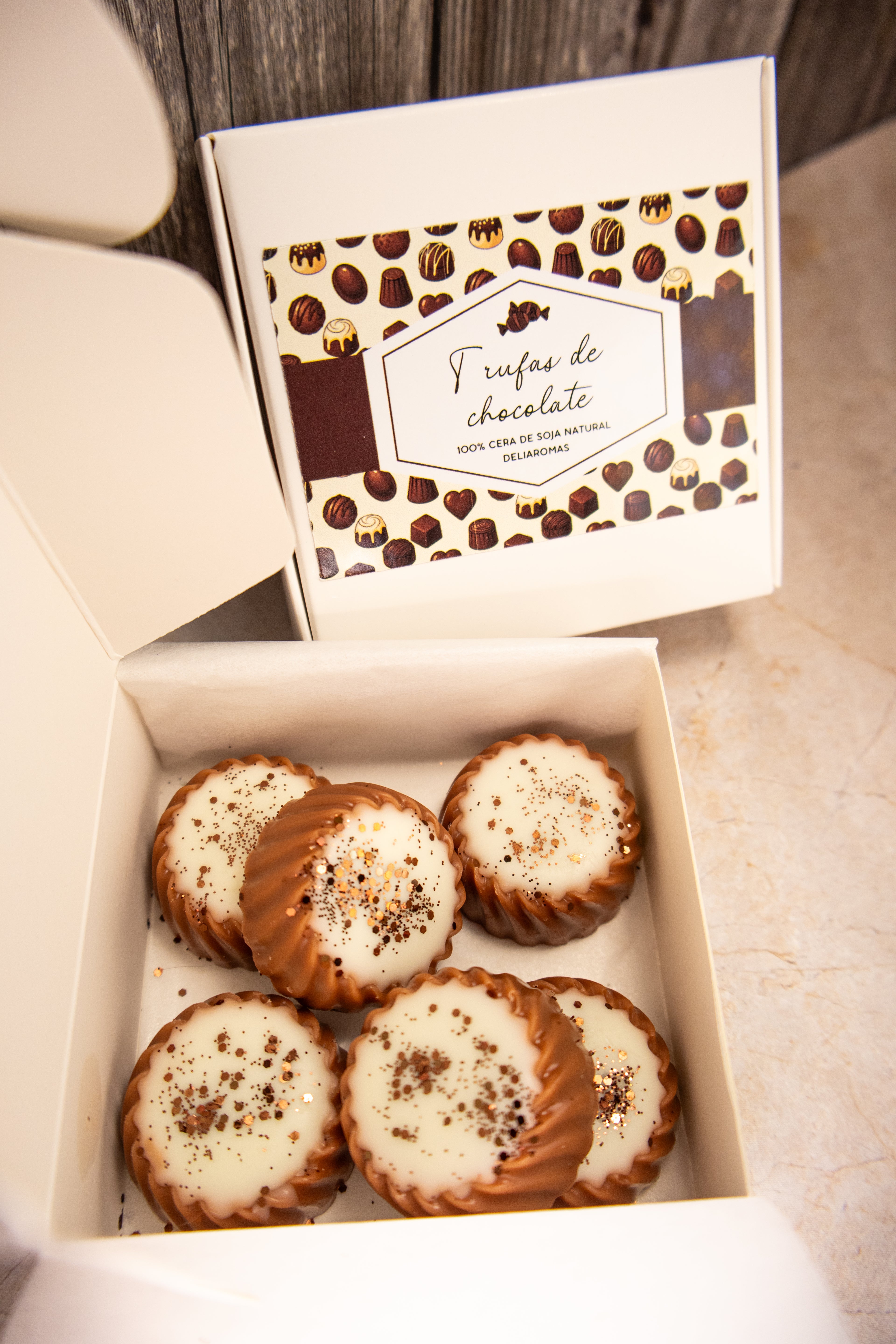 Wax melt de Trufas de chocolate