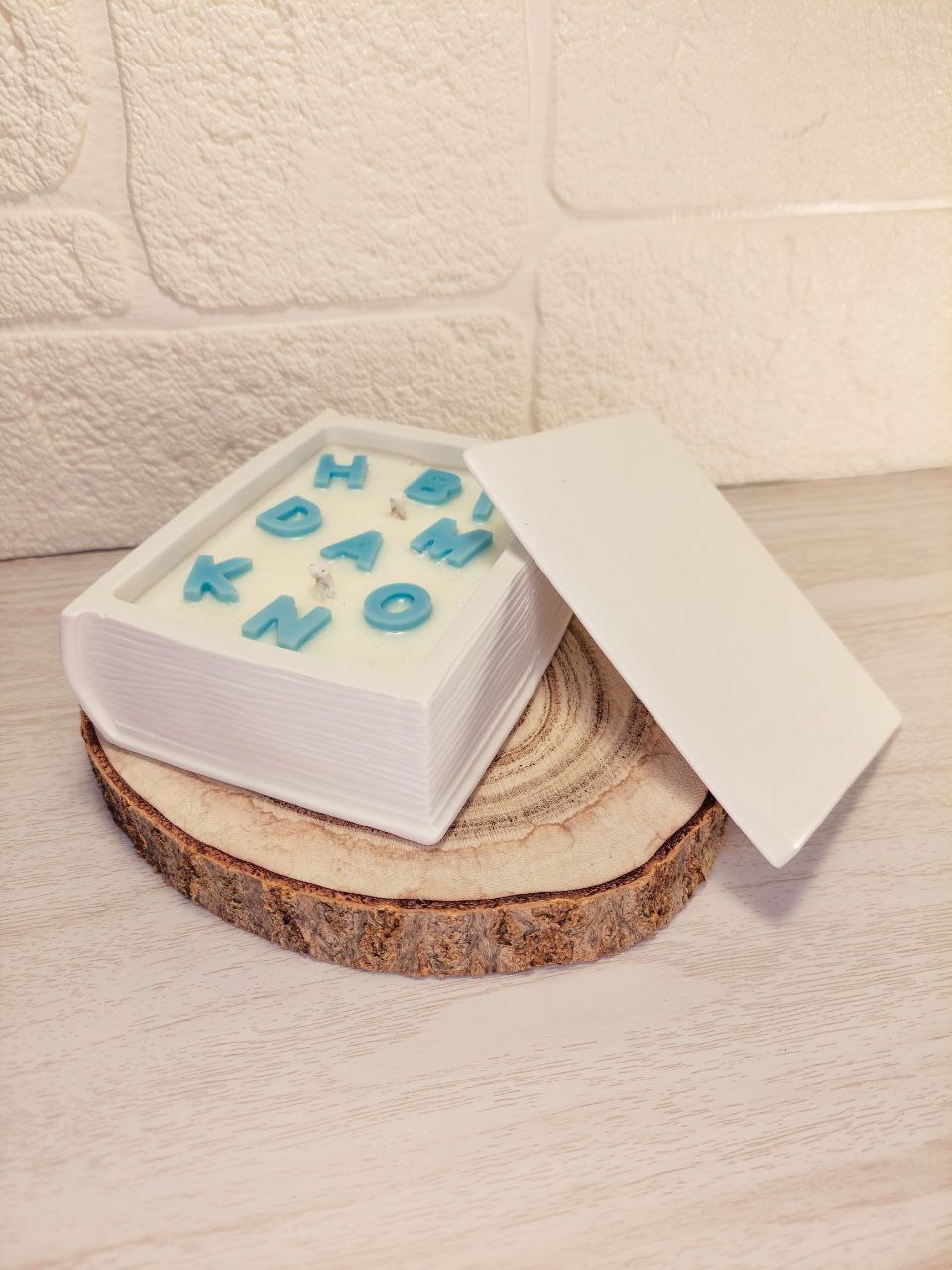Vela aromática Libro
